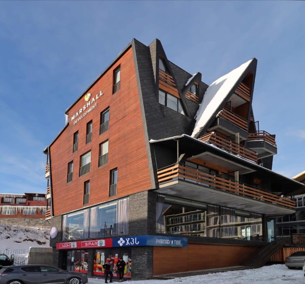 Super Stylish And Cozy 2 Bedroom 4Or6 People Apartment In Key Location In Marshall Gudauri Project Ski Resort Zewnętrze zdjęcie